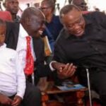 Former Deputy President Rigathi Gachagua and former President Uhuru Kenyatta met in Kirinyaga County on Wednesday, April 1, drawing attention as the two leaders were seen interacting warmly in public.