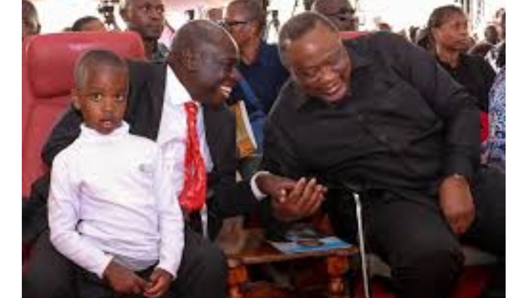 Former Deputy President Rigathi Gachagua and former President Uhuru Kenyatta met in Kirinyaga County on Wednesday, April 1, drawing attention as the two leaders were seen interacting warmly in public.