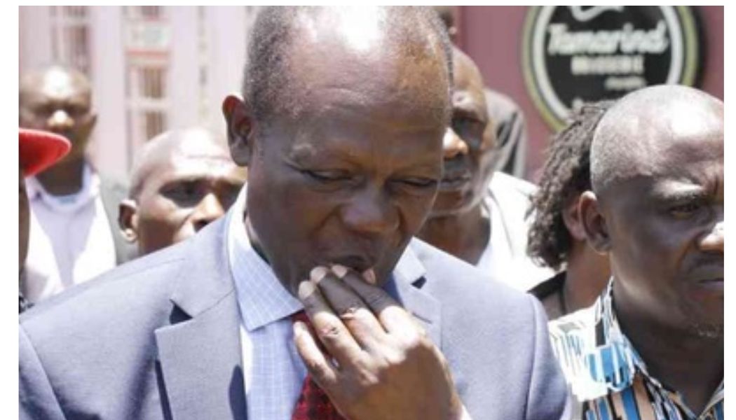 Raphael Tuju now claims DCI boss Amin was among suspects trailing him