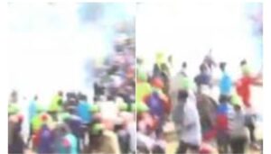 Several injured as police fire teargas at Gachagua rally in Kikuyu