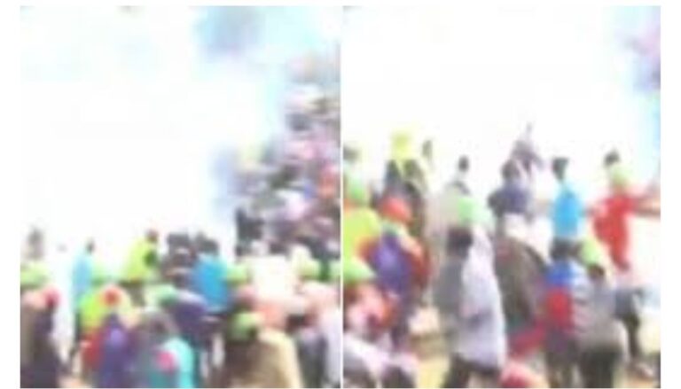 Several injured as police fire teargas at Gachagua rally in Kikuyu