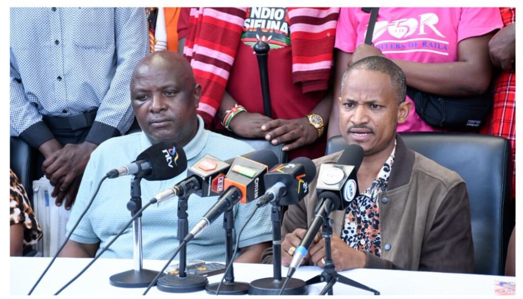 Osotsi claims government surveillance on Babu, Sifuna