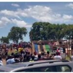 The Niko Kadi initiative, a voter registration exercise in Kitale, was temporarily halted on Saturday, April 11, after goons infiltrated the exercise.