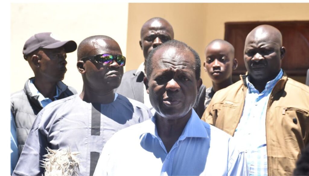 Former Cabinet Secretary Raphael Tuju has claimed that his life is in danger following an ongoing land dispute