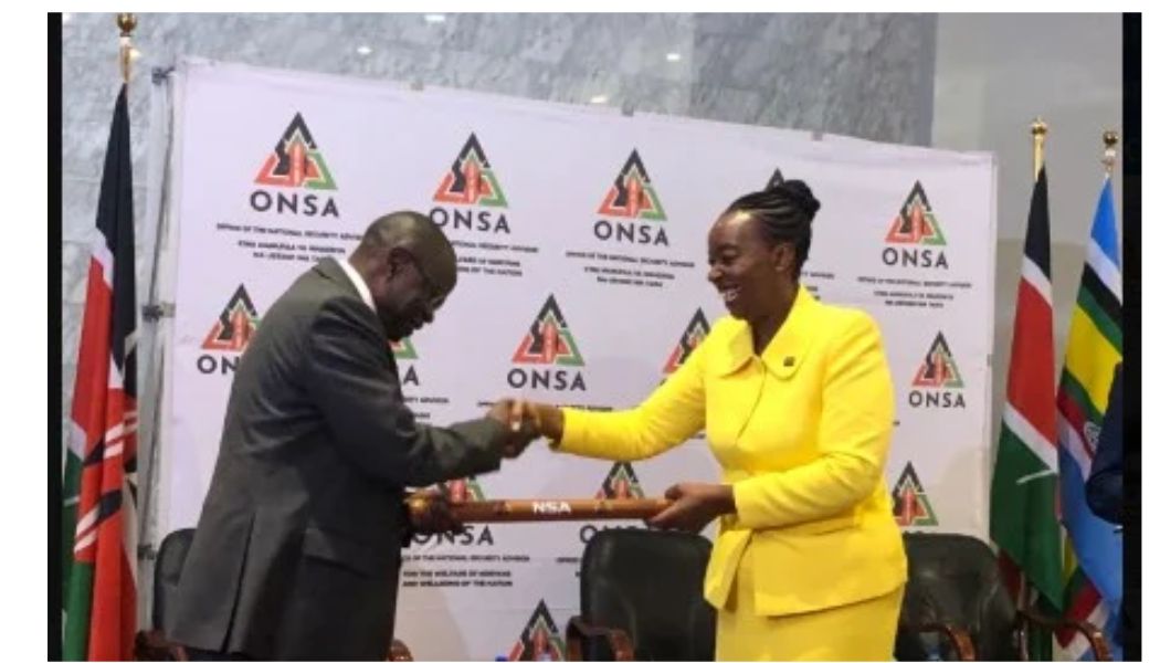 Monica Juma hands over national security role to Joseph Boinnet