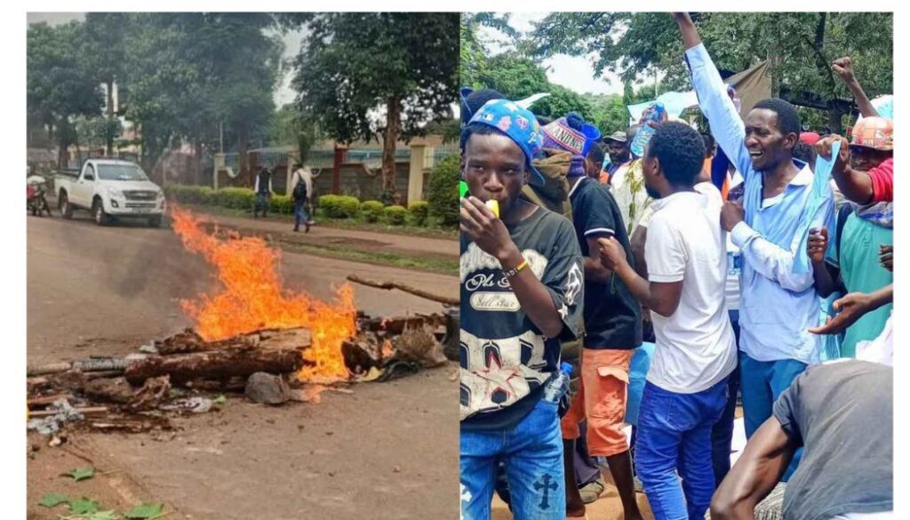 Two shot dead as police clash with protesters in Mbeere North