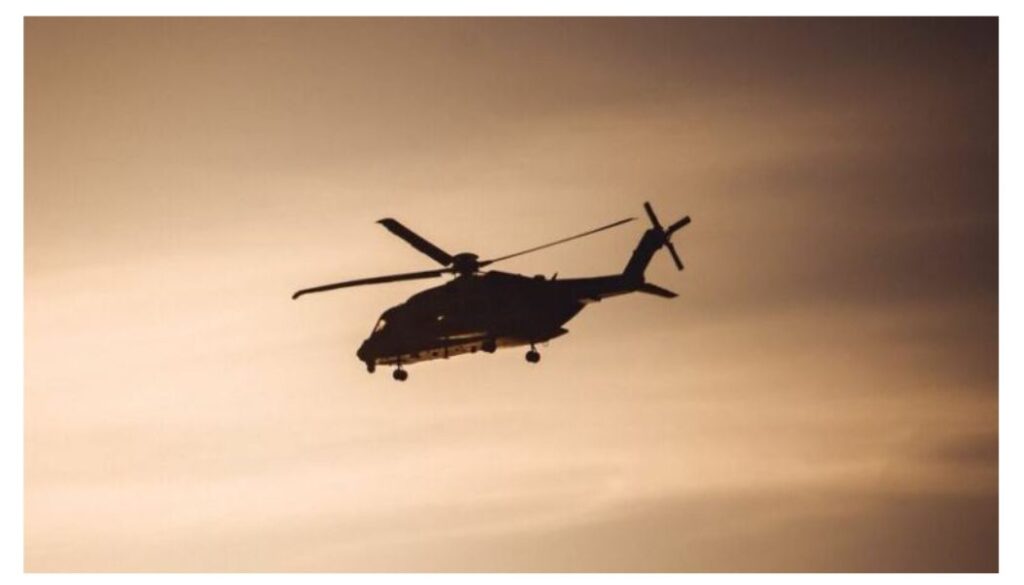 Indonesian authorities are searching for a helicopter with eight people on board after they lost contact with the chopper on Thursday, a rescue official told AFP.