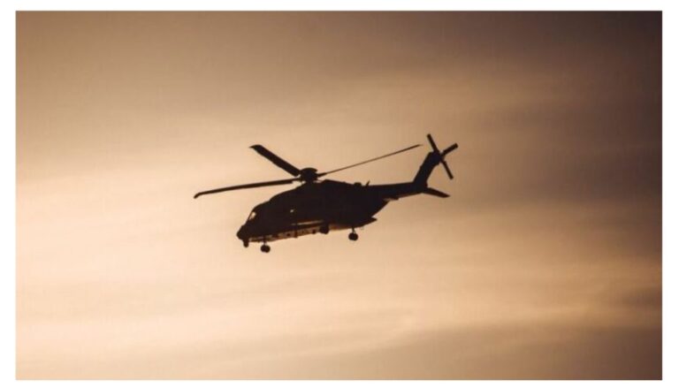 Indonesian authorities are searching for a helicopter with eight people on board after they lost contact with the chopper on Thursday, a rescue official told AFP.