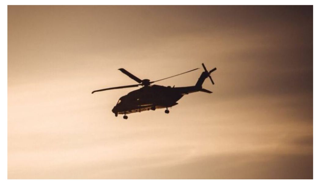 Indonesian authorities are searching for a helicopter with eight people on board after they lost contact with the chopper on Thursday, a rescue official told AFP.