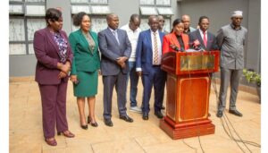 On Thursday, April 16, the ODM party issued a statement demanding respect from their Broad-based government partners, UDA, amid talks of zoning. 