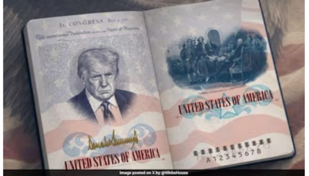 Donald Trump to put his picture in US passports