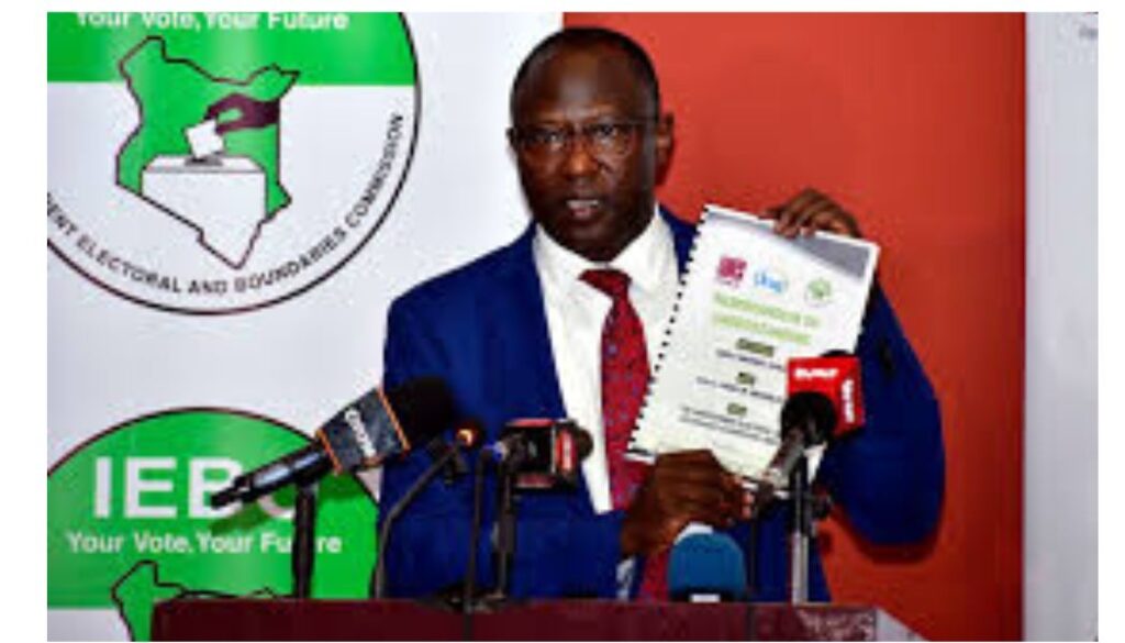 The Independent Electoral and Boundaries Commission (IEBC) on Sunday, April 5, explained why polling station details are unavailable on the voter register.