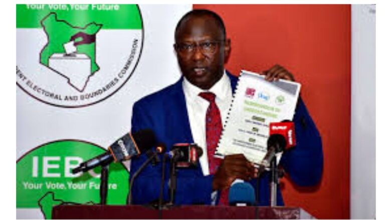 The Independent Electoral and Boundaries Commission (IEBC) on Sunday, April 5, explained why polling station details are unavailable on the voter register.