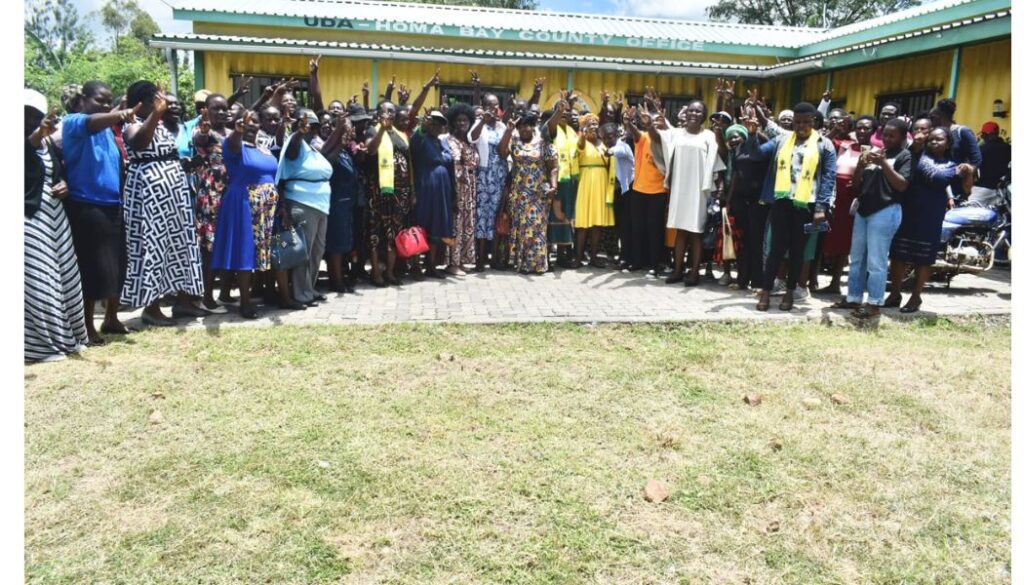More than 300 women allied to the United Democratic Alliance (UDA) party in Homa Bay have rejected the political zoning pushed by their ODM counterpart.