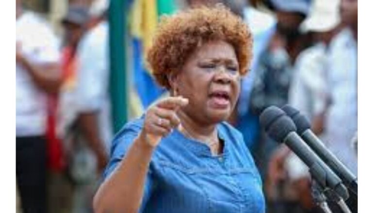 Cabinet Secretary for Lands  Alice Wahome on Friday, April 24, pleaded with Kiharu Member of Parliament Ndindi Nyoro to return to government.