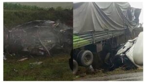 Seven people have died following a tragic road accident along the Narok-Maai Mahiu Road near Duka Moja after a trailer reportedly lost its brakes.