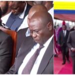 Ruto and Gachagua meet face to face at requiem mass of late Ol Kalou MP