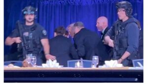President Trump evacuated after shots fired at White House correspondents' dinner