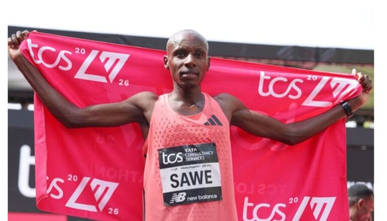 Kenyan marathoner Sabastian Sawe has broken the world record at the London Marathon, becoming the first man to run in under two hours.