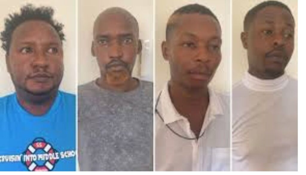 Four charged over violent robbery of US citizen in Mombasa