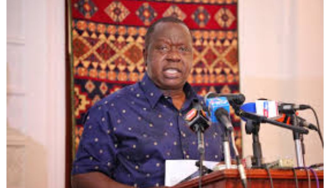 Matiang'i sends message to PS Omollo amid spike in goon attacks