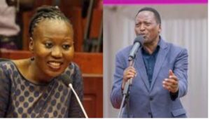 Kisii Senator Richard Onyonka has come out to declare that former Independent Electoral and Boundaries Commission (IEBC) commissioner Roselyn Akombe is his wife.
