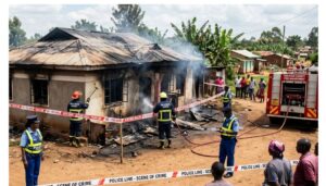 Police are investigating an incident in which a 98-year-old woman died after a fire broke out in her house late Friday morning in Bungoma County.
