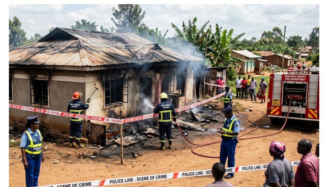 Police are investigating an incident in which a 98-year-old woman died after a fire broke out in her house late Friday morning in Bungoma County.