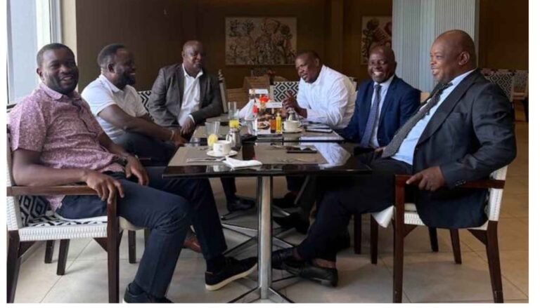 Governor Natembeya holds meeting with Sifuna, Linda Mwananchi Team