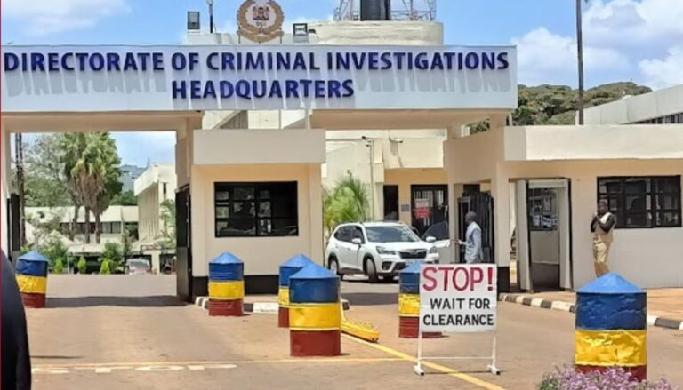 DCI are holding a suspect accused of fleecing a suspecting retired teacher with a promise massive returns from lucrative gold investment.