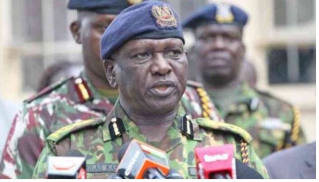 Police IG Douglas Kanja orders overhaul of Presidential security after Kilifi incident