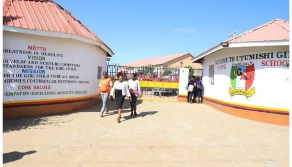 Education Cabinet Secretary Julius Ogamba, on Friday, May 29, revealed that the Utumishi Girls' Academy will face disciplinar