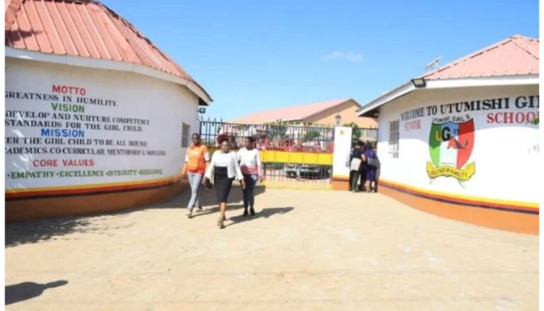 Education Cabinet Secretary Julius Ogamba, on Friday, May 29, revealed that the Utumishi Girls' Academy will face disciplinar