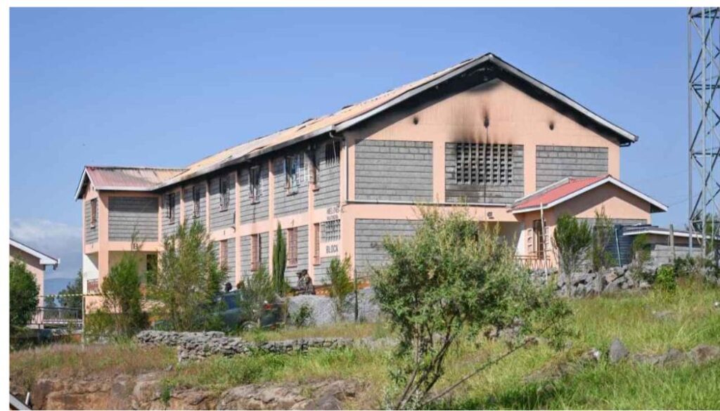 DCI identifies students who lit fire at Utumishi Girls Academy