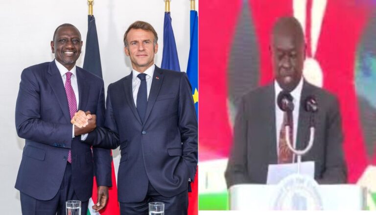 Gachagua accuses President Macron of being an accomplice in KSh 7B graft