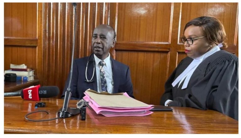 Cardiologist Dr Gikonyo denies hiding Gachagua during impeachment trial