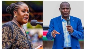 National Treasury John Mbadi Cabinet Secretary has taken on EALA Winnie Odinga over her offensive against him.