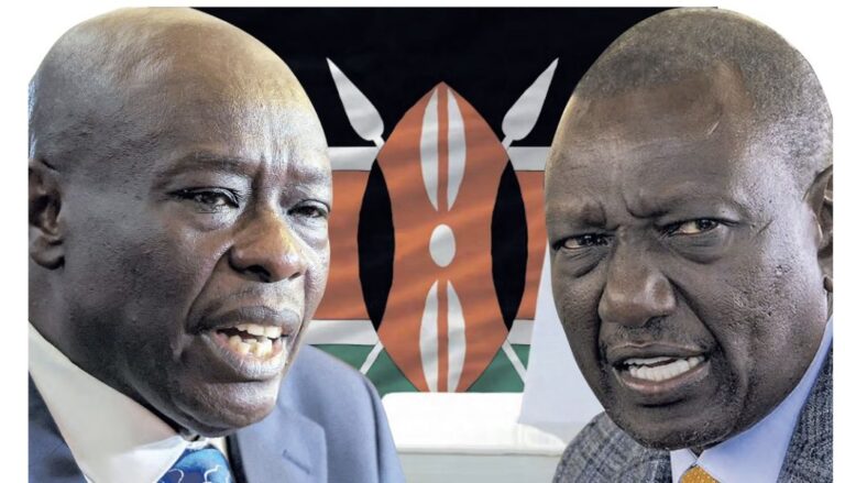 Rigathi Gachagua now says the opposition and President William Ruto will share the Rift Valley region votes evenly in the 2027 General election. 