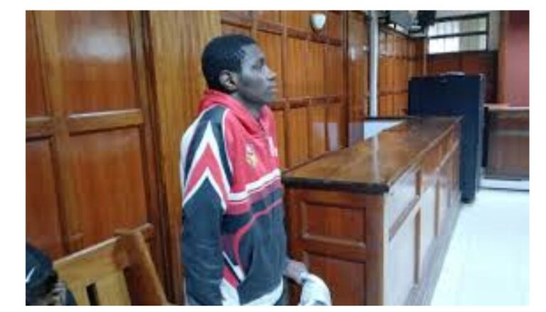 Deaf man in court for stealing laptop, baked beans from MP Karauri's home