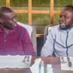 Former Deputy President Rigathi Gachagua held talks with Trans Nzoia Governor George Natembeya in Nairobi on Thursday, June 11.