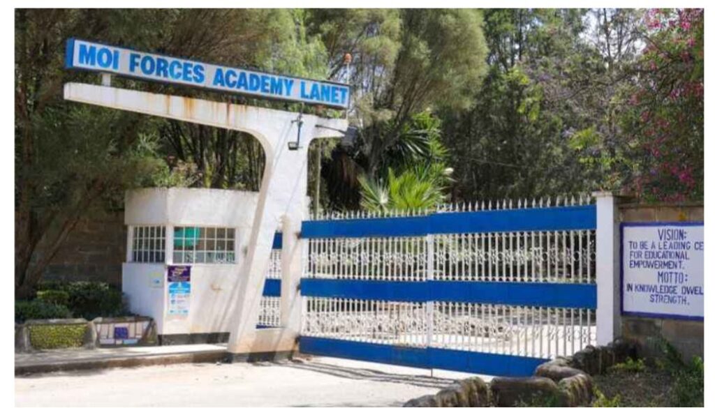 Moi Forces Academy Lanet closed indefinitely after students threatened to burn school
