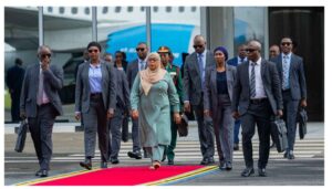 Suluhu makes first Tanzanian presidential visit to Russia in over 50 years