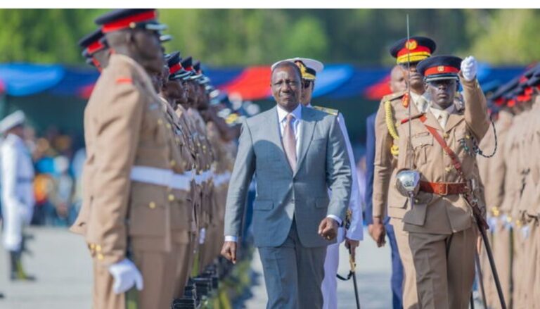 Ruto announces new KDF appointments and promotions (DETAILS)