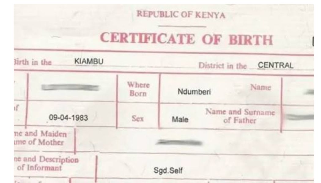 Government to scrap Ksh200 fee for birth certificates as part of eRegistration