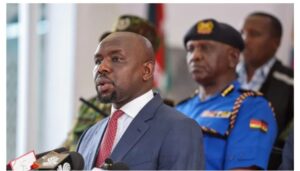 Kipchumba Murkomen, on Thursday, June 25, intimated that several DCI officers were mingling with ordinary Kenyans during the protests.