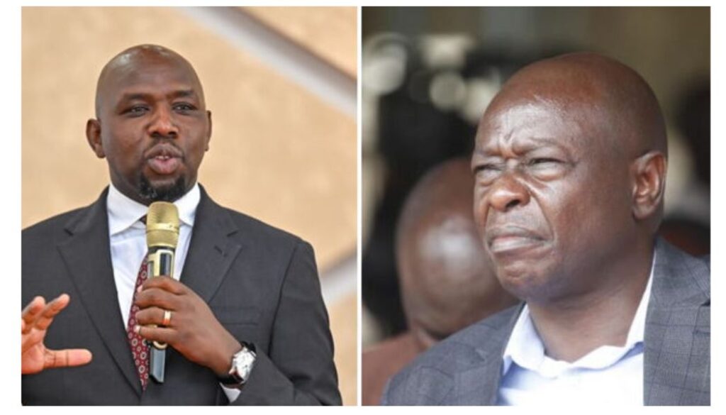 Murkomen responds to Gachagua over claims of an assassination plot