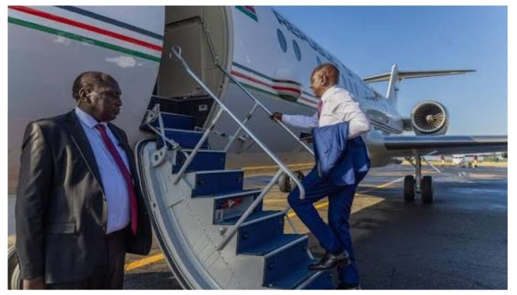 President William Ruto left the country on Friday, June 26, for Antananarivo, Madagascar, on an official visit and to attend the country's national celebrations.