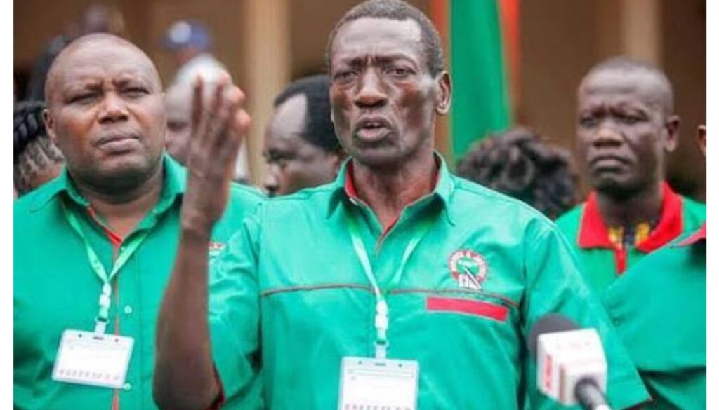 Blame parents for school unrest, not teachers - KNUT boss Oyuu