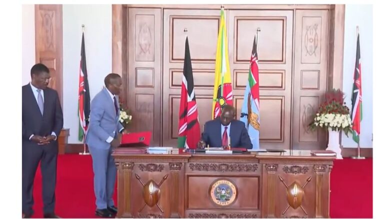 President Ruto assents to the Division of Revenue Bill 2026