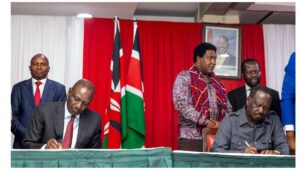 Ruto has explained that he differed with the late opposition leader Raila Odinga on the appointment of the Treasury Cabinet Secretary